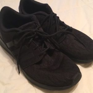 Black Adidas shoes